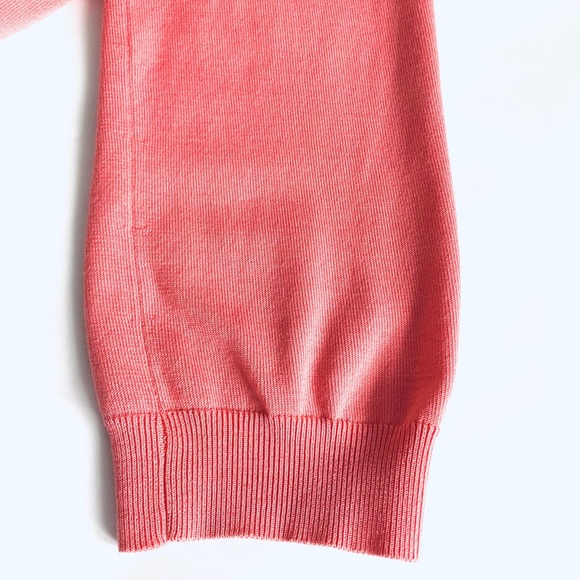 Banana Republic Pink 3/4 Sleeve Crewneck Top - Picture 7 of 7